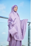 Telekung Meena Fairy Lilac